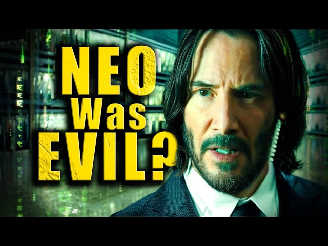 Neo is the True Villain of The Matrix? | MATRIX EXPLAINED