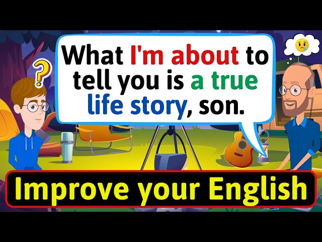Improve your English (Real life story) Learn English through story -  English conversation