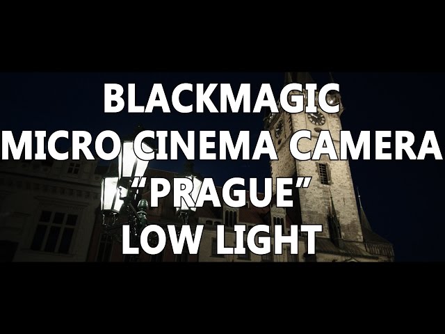 Blackmagic Micro Cinema Camera Low Light