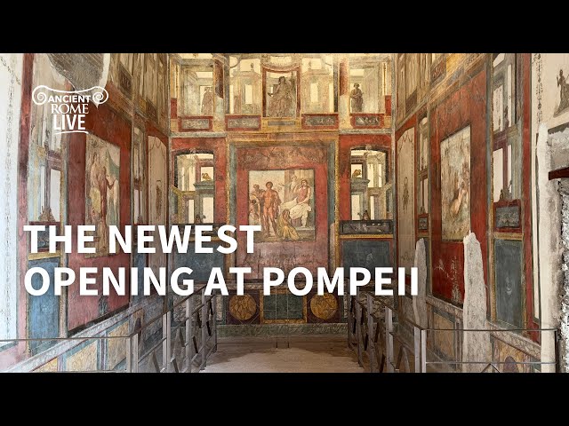 The Newest Opening at Pompeii: House of the Vettii