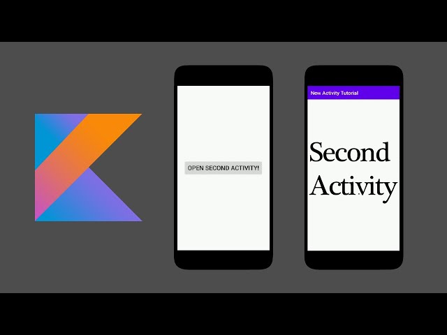 How to open a new activity in Android Studio (Kotlin 2020)