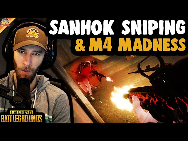 Sanhok Sniping and M4 Madness ft. Halifax - chocoTaco PUBG Duos Gameplay