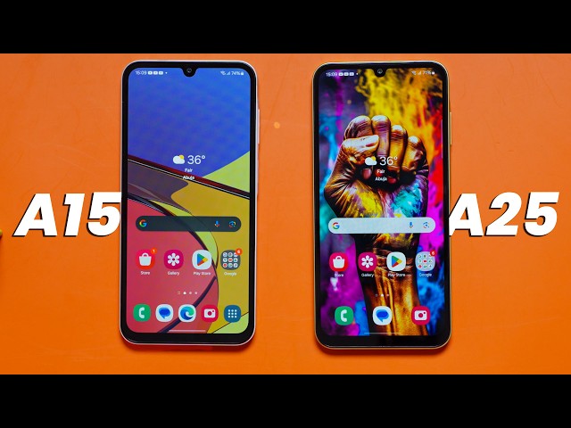 Samsung Galaxy A15 vs Samsung Galaxy A25 - WHICH Should You BUY?
