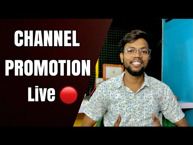 Free Channel Promotion Live 🔴