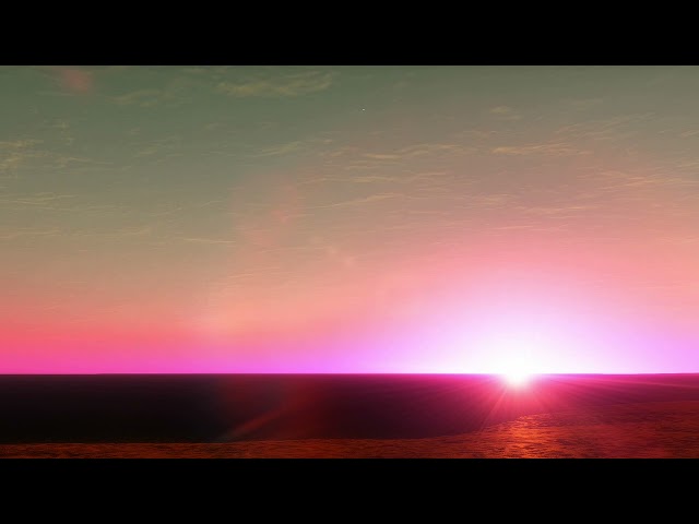 Pink Sunset - Ambience - SpaceEngine