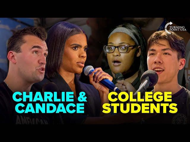 Student Showdowns: Charlie Kirk & Candace Owens's BEST College Debates 👀🔥
