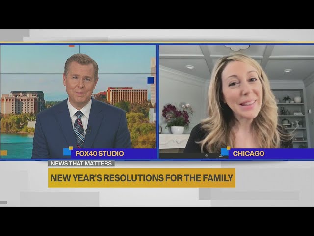 How to set New Year's resolutions for the family