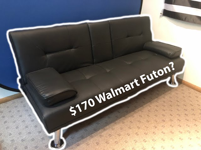 How Good is a $170 Walmart Futon? Unboxing, Setup, and Review LuxuryGoods Leather Futon