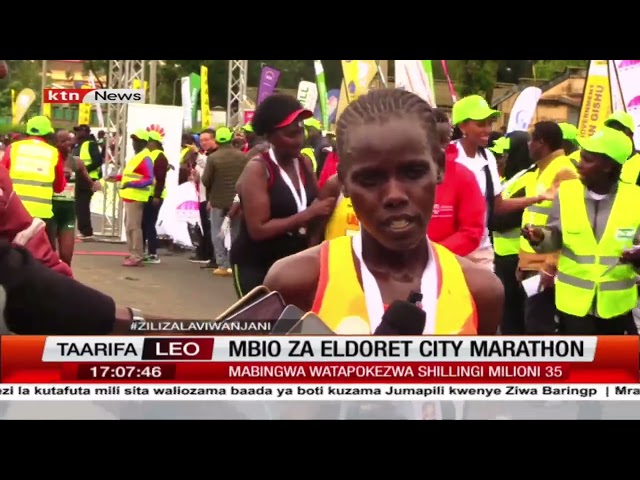 Victor Kipchirchir na Emily Jepkemoi ni mabingwa wa Eldoret City Marathon 2024