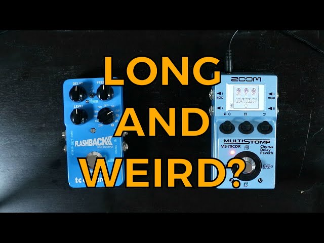 Zoom MS-70CDR vs. TC Electronic Flashback 2 - In-Depth Delay Shoot-Out!