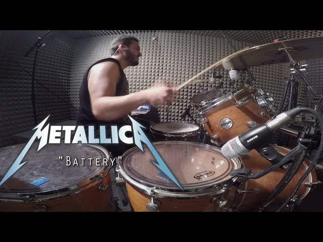 METALLICA - BATTERY - Drumcover - Alessandro Cafagna