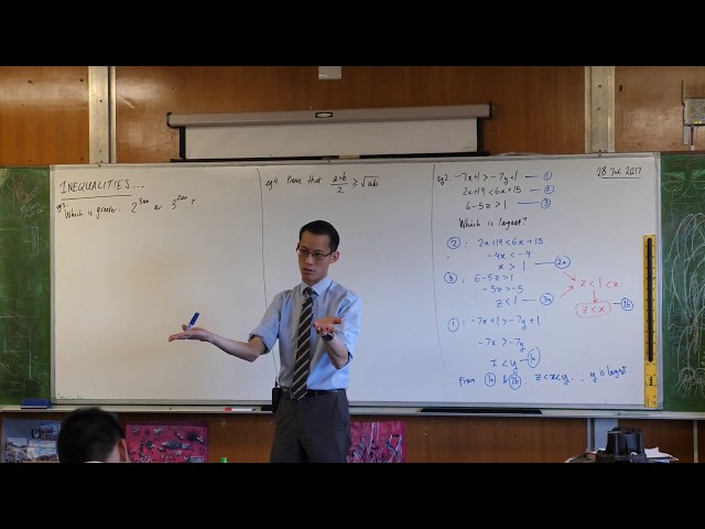 Inequality Proofs (Example 3 of 5: Is 2^300 bigger or 3^200?)