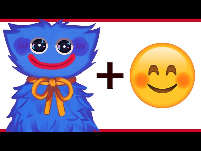 Huggy Wuggy + EMOJI = ??? | Poppy Playtime Animation Meme with Huggy Emoji Smile