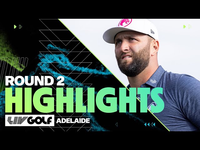 FULL HIGHLIGHTS: LIV Golf Adelaide | Round 2 | 2024