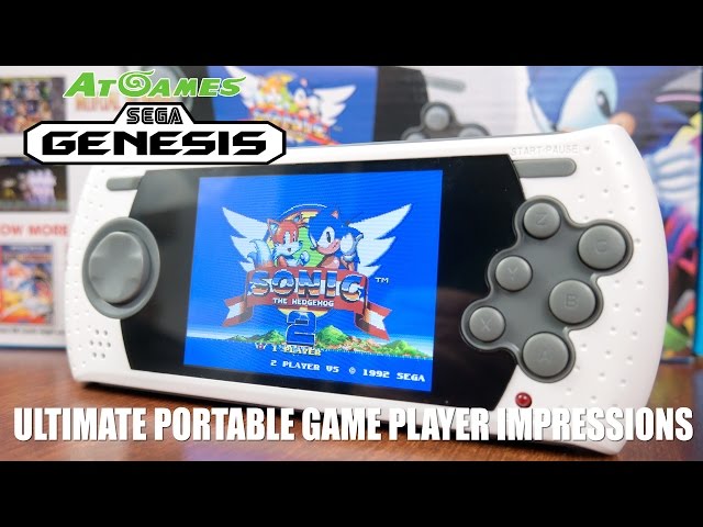 AtGames Sega Genesis Ultimate Portable Game Player Impressions