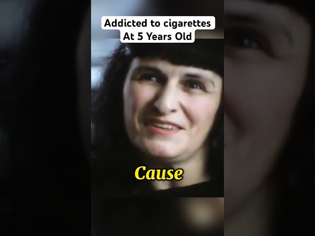 Cigarette Addicted At 5 Years Old