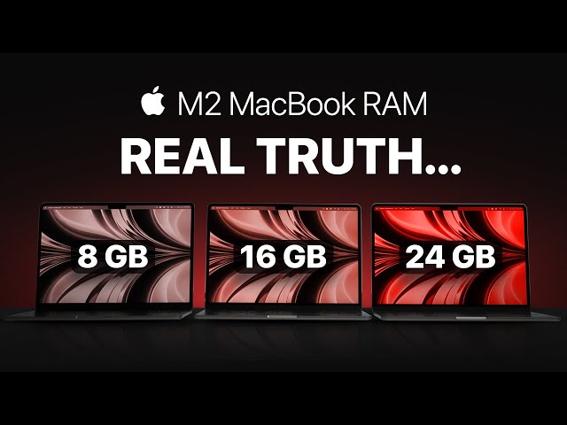 M2 MacBook Air / Pro — How much RAM do you ACTUALLY need?