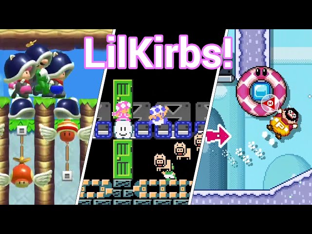 LILKIRBS HAS JOINED the Flobbies — Mario Maker 2 Multiplayer Versus w/ RedFalcon & raysfire