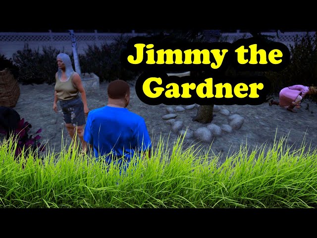 Jimmy the Gardner | GTA 5 | Funny Video #youtubeshorts #shorts#short