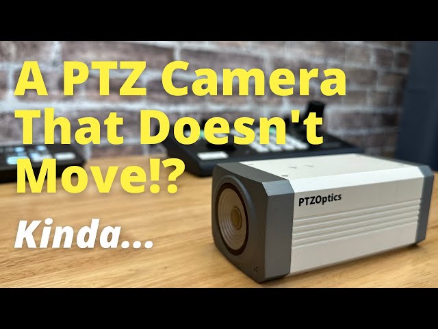 PTZOptics ePTZ Camera - SDI Stationary Camera