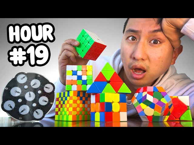 I Entered A 21 Hour Rubik's Cube Tournament 🤯