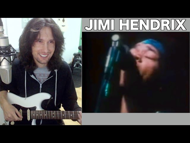 British guitarist analyses Jimi Hendrix taking on Chuck Berry live in 1970!