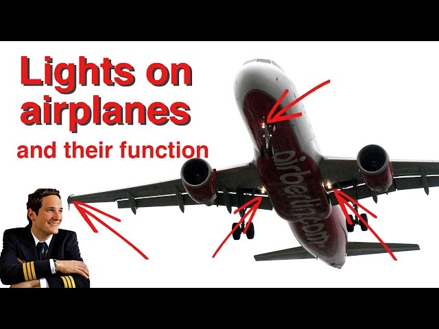 LIGHTS on Airplanes explained by "CAPTAIN"Joe