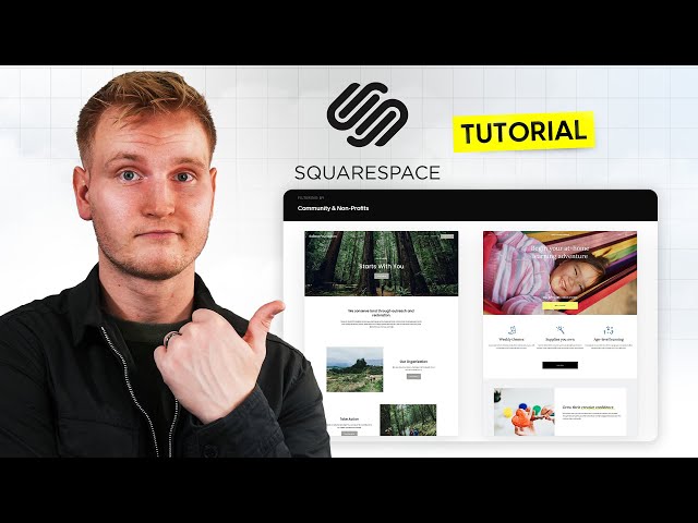 Squarespace Tutorial 2024 - How To Make A Website For Beginners