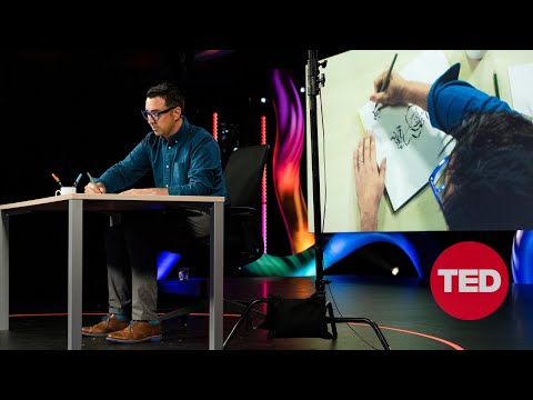 Live Drawings of the Human Experience | Jarrett J. Krosoczka | TED