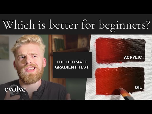 Acrylic vs Oil Paint | Which is Better for Learning?