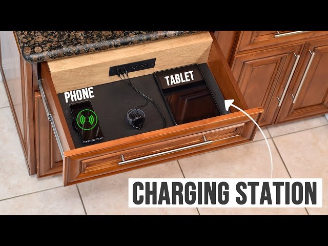 Turn any DRAWER into a Charging Station | Drawer organization