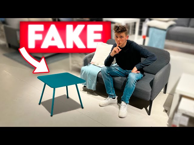EIGENES Möbelstück in IKEA geschmuggelt