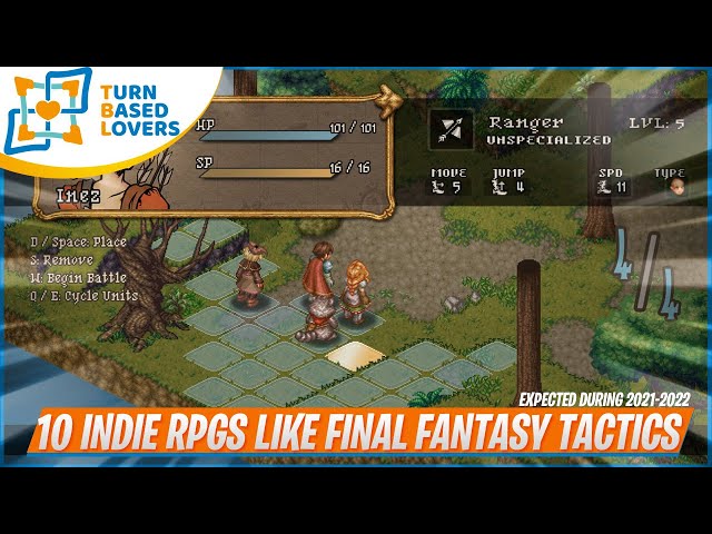 10 Promising Indie RPGs inspired by Final Fantasy Tactics | 2021-2022