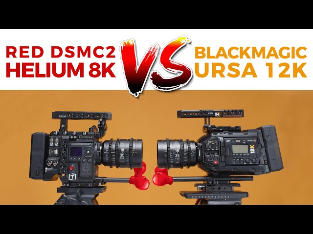 RED DSMC2 8K VS URSA 12k!! - Blackmagic URSA Mini Pro 12k Review