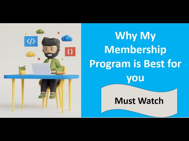 Why My Fullstack Development membership is best for you