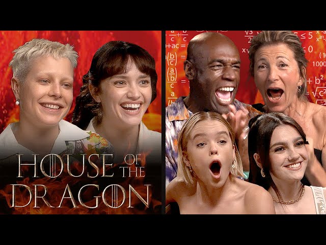 House Of The Dragon Cast vs. 'The Most Impossible Game of Thrones Quiz'