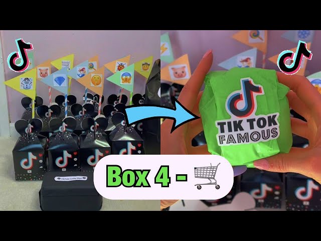 TikTok Mystery Boxes - BOX 4!🛒 *asmr* #Shorts