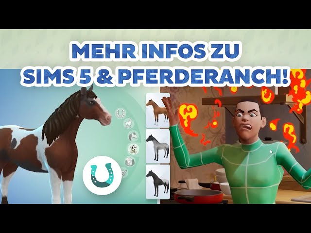 NEUE Infos zu Die Sims 5 + PFERDERANCH-Einblick! | Short-News