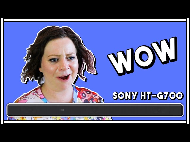 Sony HT-G700 SoundBar Review - LITERALLY BLEW ME AWAY 😂
