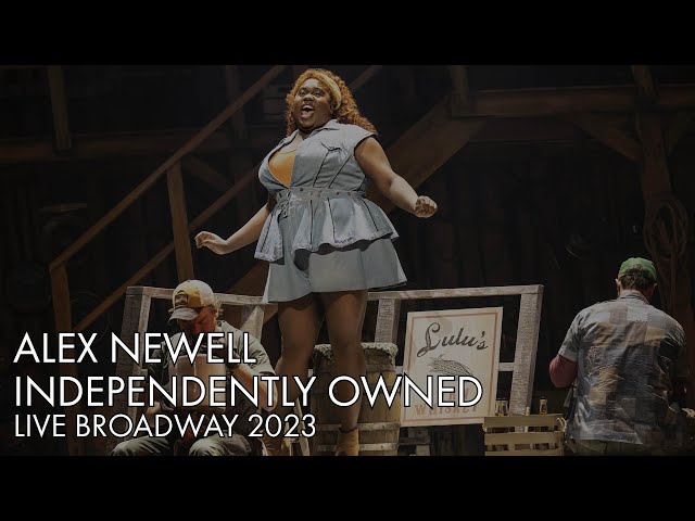 Alex Newell | Independently Owned |  Live Broadway 2023 | May 19, 2023