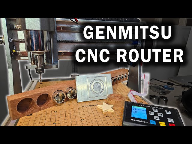 Genmitsu 3020-PRO MAX V2 CNC Router Review - Cuts Metal and Wood!