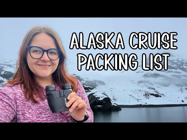 Alaska Cruise Packing List! What I Used Every Day Cruising Holland America Line (Eurodam) May 2022