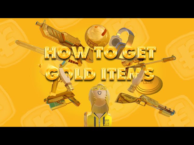 How to get EVERY single GOLD items in Rec Room
