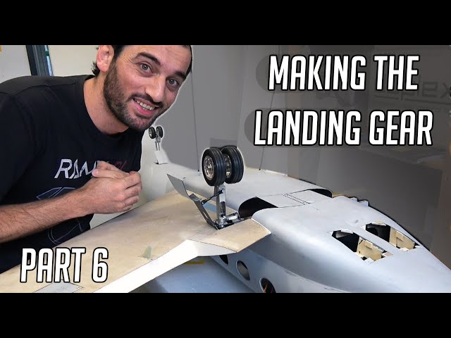Making the landing gear for my Gulfstream G650 | Part 6