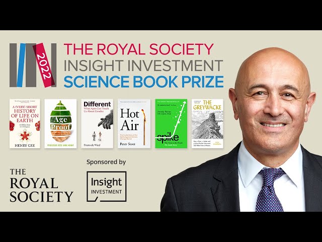 Jim Al-Khalili presents the Royal Society Science Book Prize 2022