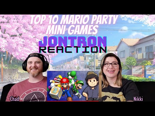 The Top 10 Mario Party Minigames - @JonTronShow  Reaction