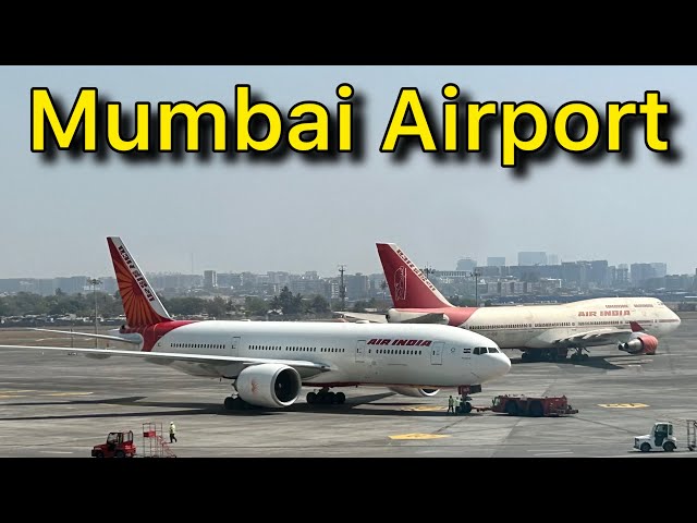 Flight Takeoff at Terminal 2 Mumbai Airport