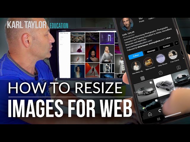 How to RESIZE IMAGES for WEB using Photoshop (also GIMP, Lightroom & Luminar)
