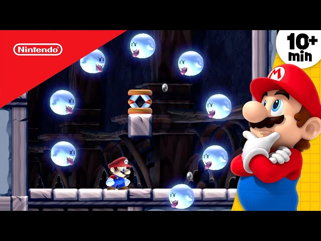 Super Mario Maker 2 Challenge | Battling Bowser and Braving Boos 👻👻| @playnintendo
