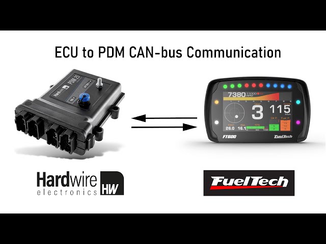Connecting a PDM to a Fuel Tech ECU via CAN bus | Hardwire Electronics
